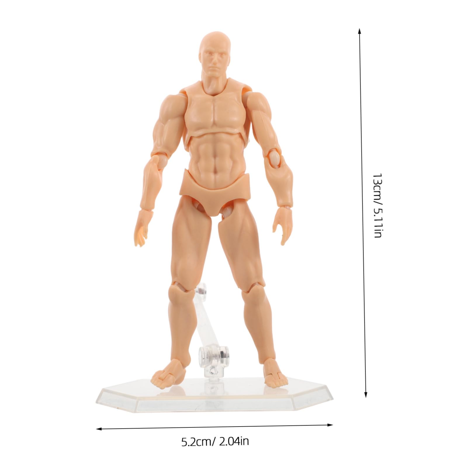Abaodam Professional Artist Pose Mannequin Heavy Duty Figure Drawing Stand for Action Figures
