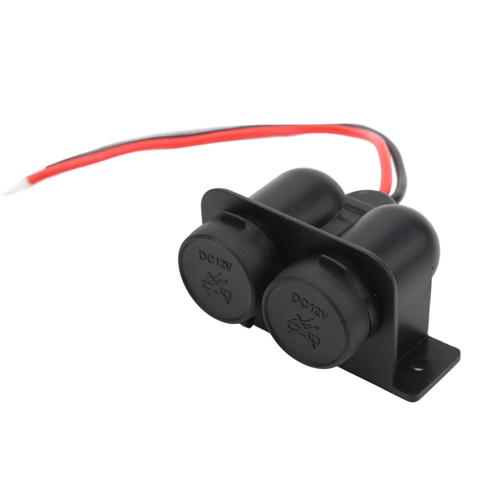 Haudang 2 x stopcontact 12V sigarettenaansteker plug verzonken voor