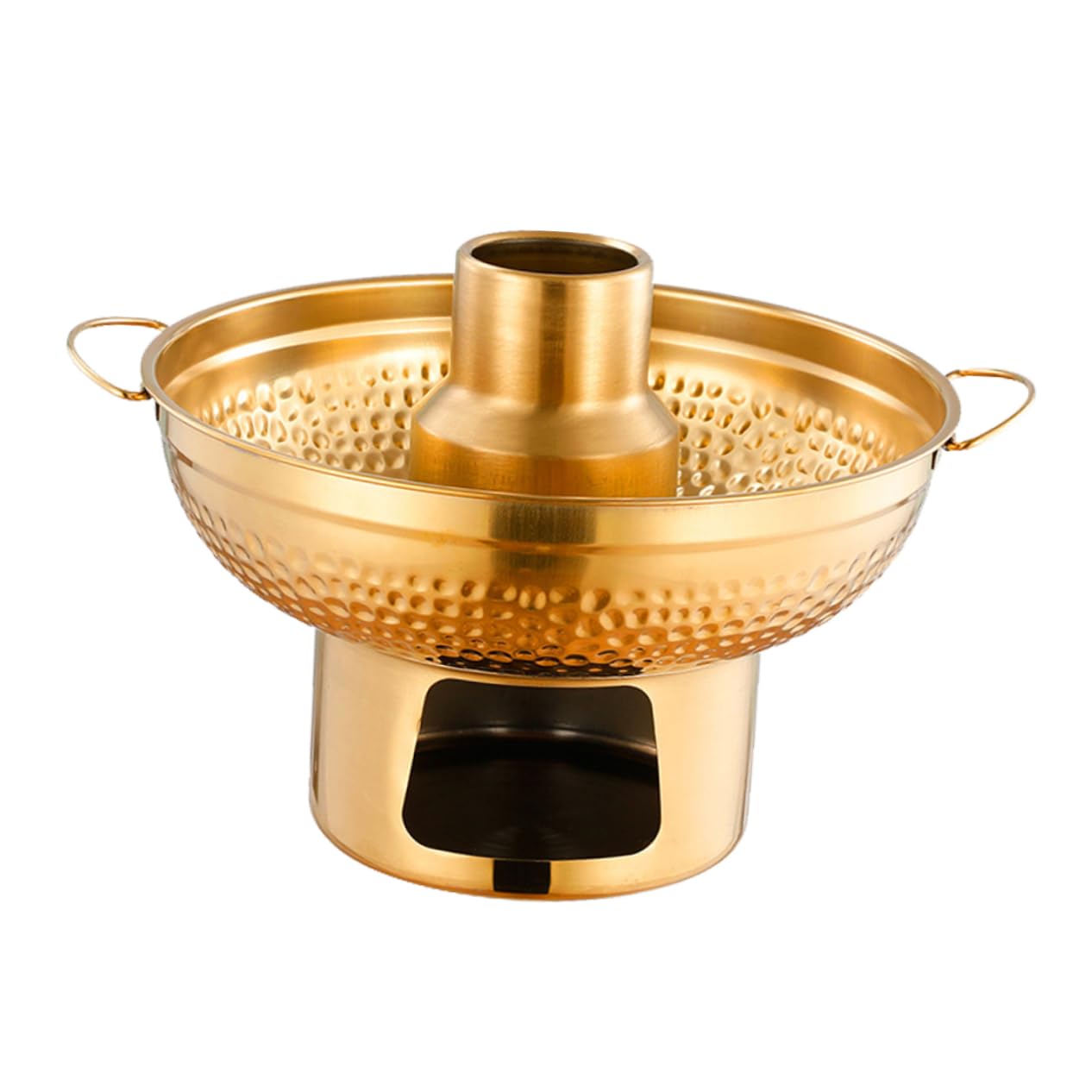 Unomor Stainless Steel Multi-purpose Dessert Pot Hot Pot for Ice Soups Snacks -scalding for Single Servings Convenient Kitchen Storage