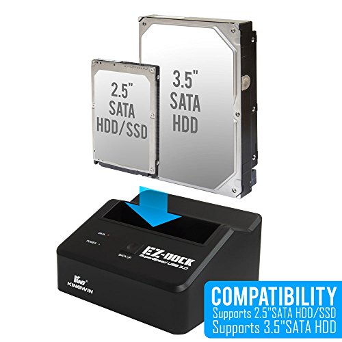 Estación de Acoplamiento USB 3.0 para HDD/SSD 2.5 y 3.5 Kingwin miniatura 4