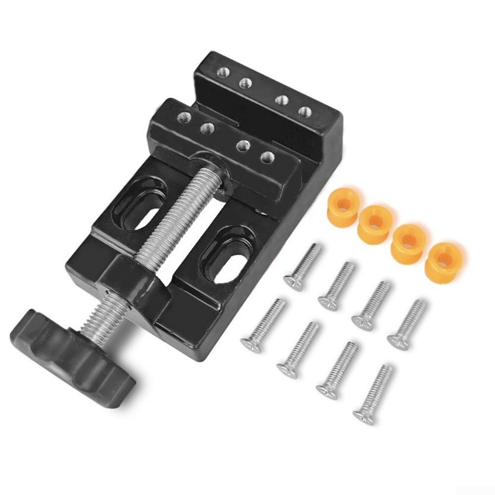 Mini étau avec poignée parallèle pour réparation de montres, gravure de bijoux, petite pince de table pour outils de sculpture, étau d'établi en alliage d'aluminium, 106 x