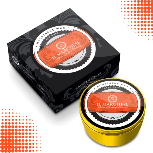 Il Marchese - Cera Baffi e Barba Uomo - Modellante...