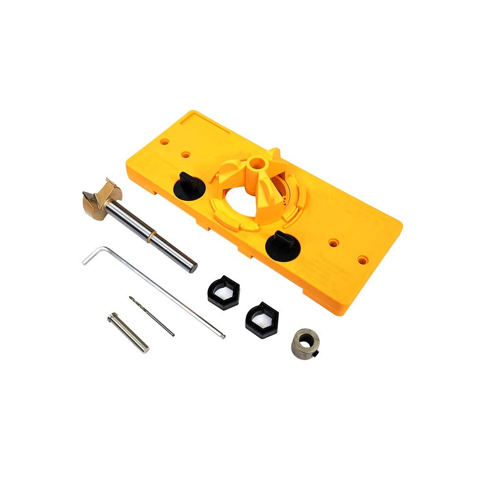 Charnière jig boring trou drill guide 35mm pour cutter bois et menuisier