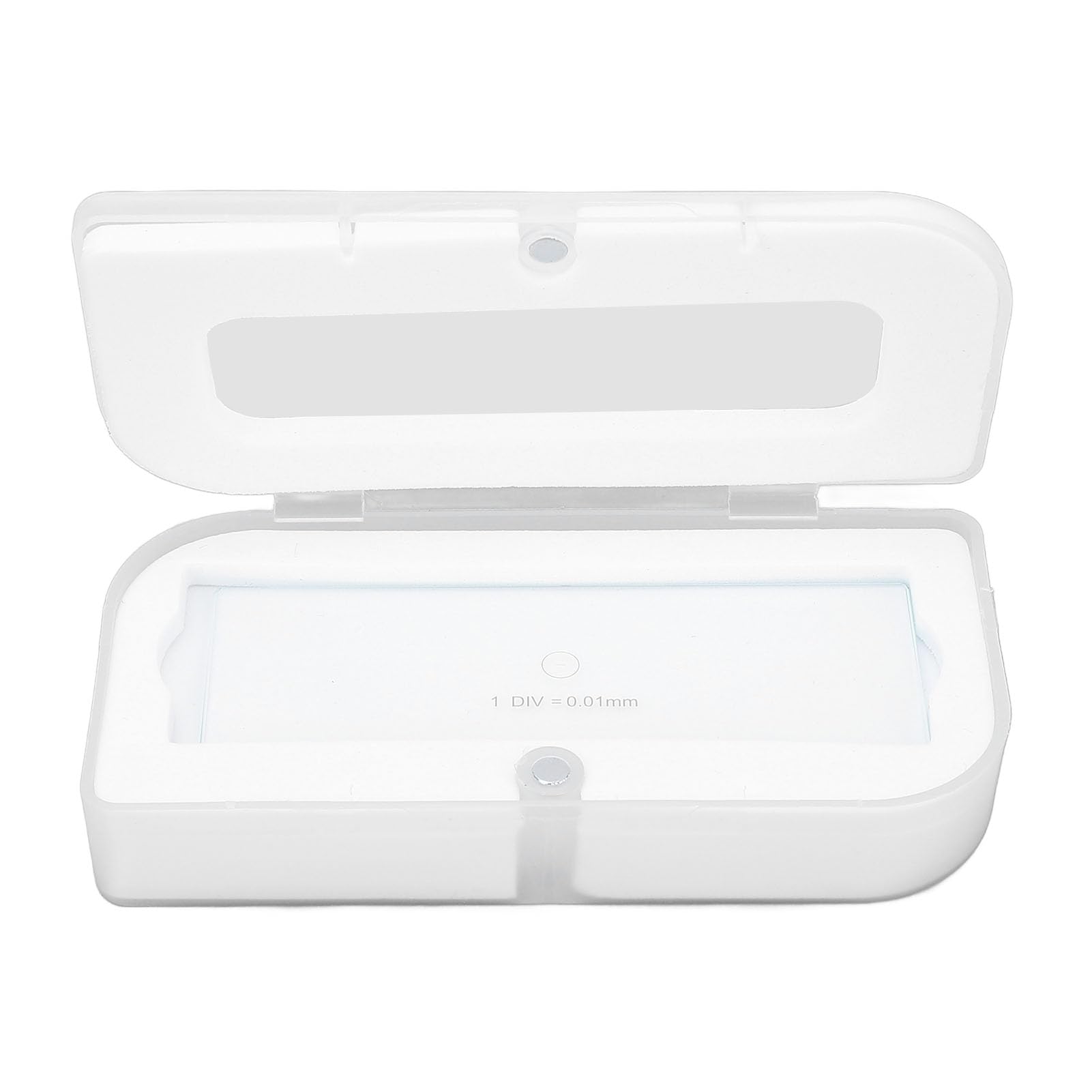 ZAWELIYO 0.01mm Dot Crosshair Microscope Camera Slide Calibration Ruler Stage Micrometer Measurement Tool