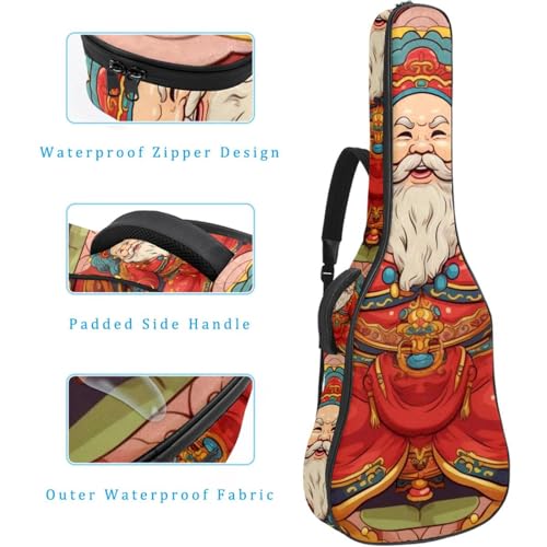 JRHEJTFZ Housse pour guitare acoustique de 1,9 cm d’épaisseur – Imperméable – Durable et élégant – Motif limaces de mer, Multicolore 5., 42.9×16.9×4.7 in, Motif imprimé tendance - Les Beatles, Paul McCartney, John Lennon, RIngo Starr, George Harrison JRHEJTFZ Housse pour guitare acoustique de 1,9 cm d'épaisseur - Imperméable - Durable et élégant - Motif limaces de mer, Multicolore 5., 42.9x16.9x4.7 in, Motif imprimé tendance – Image 5