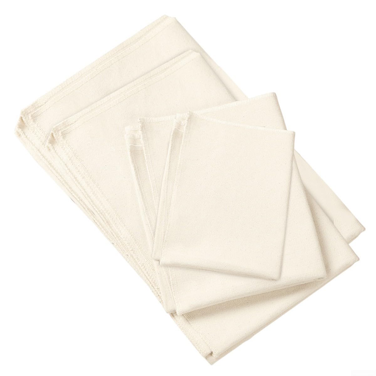 Set di 5 coperture per la fermentazione del pane, copertura traspirante per la fermentazione dell'impasto, 4 misure (150 x 60 cm)