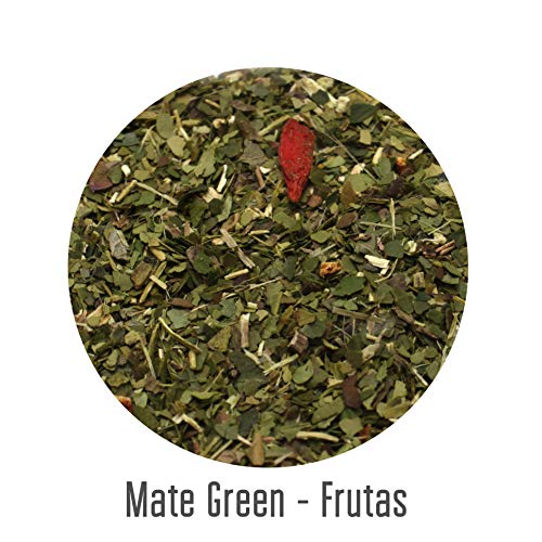 Mate Green Mate Tee Set 500g | 10 Beutel mit je 50 Gramm brasilianischem Mate Tee | Früchte- und Kräutermischung | Kaffee Alternative | Anregender Mate Tee