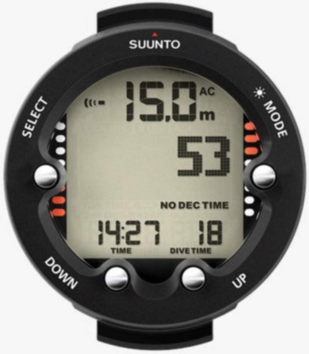 SUUNTO Unisex – Erwachsene ZOOP NOVO Swimcomputer, Yellow, Einheitsgröße