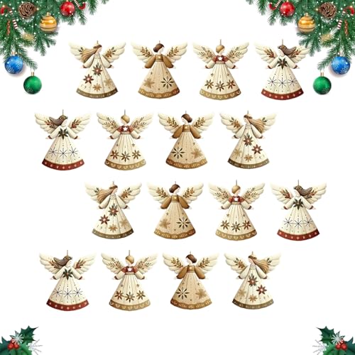 Weihnachtsanhänger Engel Anhänger Weihnachtsbaumschmuck, 8cm...