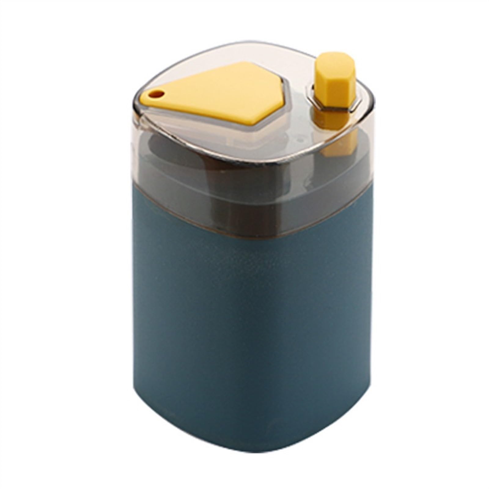 Wdwdw Blu Toothpicks Dispenser Toothpick Box Creative Home Automatic Pop-Up Household Press Case Portable Holder