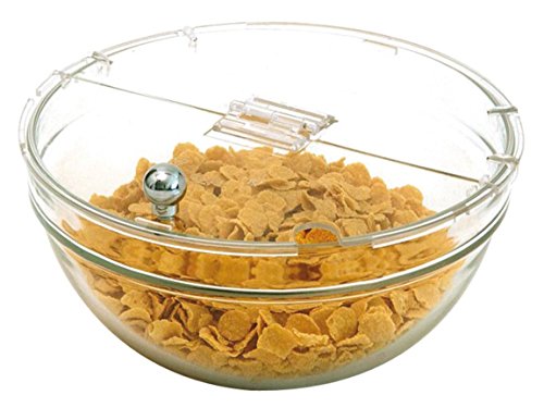 Couvercle pour bol en verre 23 cm Piazza pour conserver vos salades au frais
