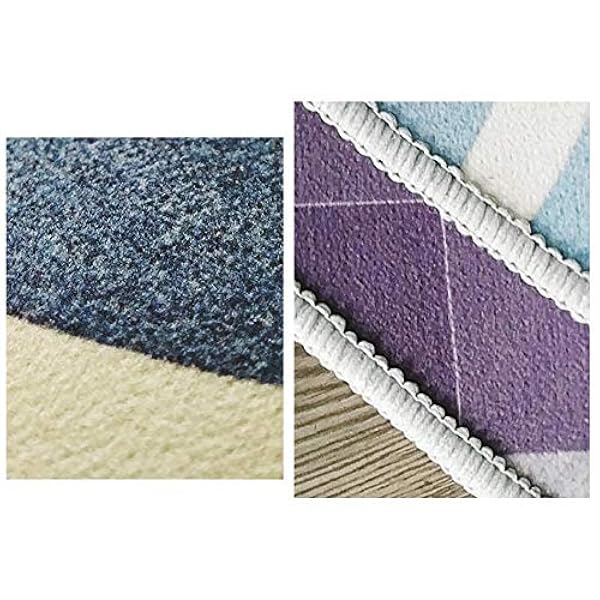 kantoor kinderen tapijt Slaapkamer zwart tapijt rechthoekige anti-slip, anti-val en anti-aangroeiend terrastapijt Meisje kamer tapijt 140X200CM 4ft 7.1 "X6ft 6.7"