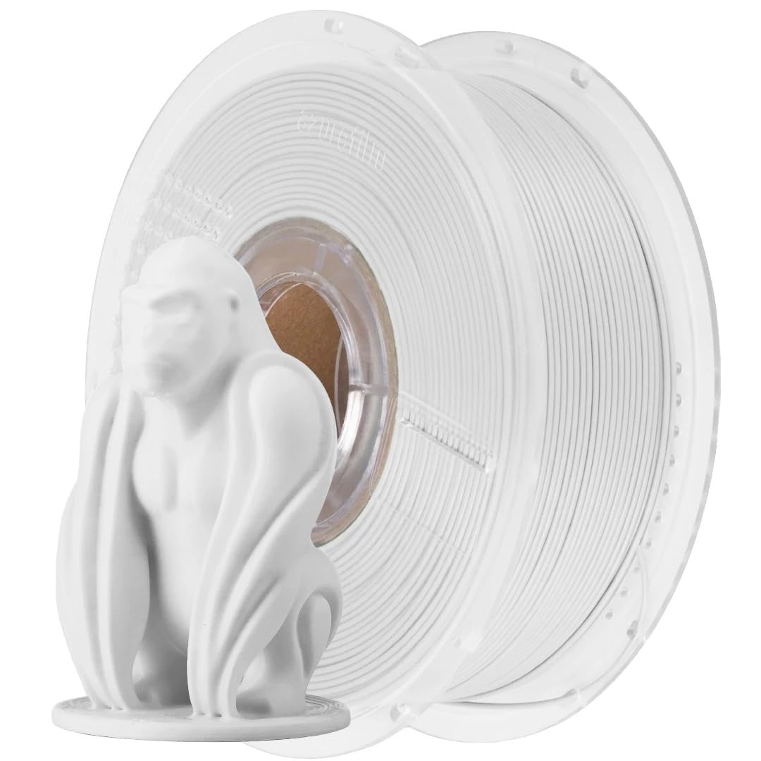 AzureFilm PLA Matte HS 1,75 mm 3D-Drucker-Filament, 1-kg-Spule, Hohe Geschwindigkeit, Ultra-mattes Finish, Einfaches Drucken, PLA-Filament, Für Hochgeschwindigkeitsdrucker