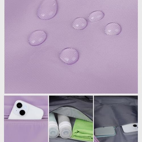 Travel Pulley Rolling Luggage Bag Water Resistant with Multiple Compartments4