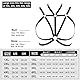 BBOHSS Plus Size Body Harness BH Damenmode Hohl Ohne Körbchen BH Gothic Punk Halloween Weihnachten Karneval Tanzkostüm (Schwarz)