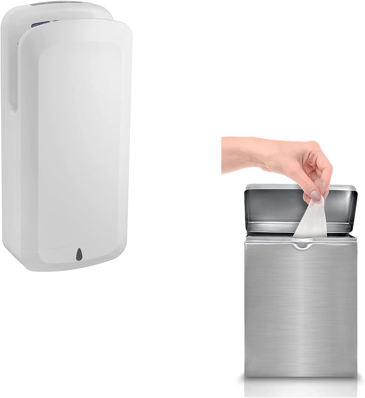 Alpine Industries Oak Commercial Automatic Hand Dryer (High