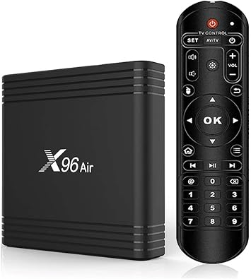 Smart TV Box, X96 Air Android TV Box Android 9.0 Amlogic S905X3 4GB / 64GB 2.4G / 5G Dual Band WiFi 8K Video Decoding UHD 4K Media Player,2gb+16gb