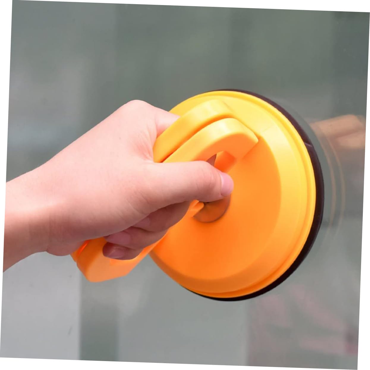 SOLUSTRE Ergonomic Design Suction Cup Tool Glass Carrying Tool Glass Lifter Tile Lifter Vacuum Suction Cup