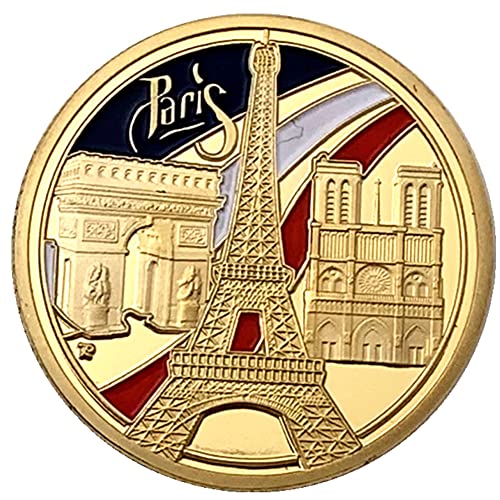 La mejor selección de Platos conmemorativos los 5 mejores. 41 Vobumix Moneda Conmemorativa De Francia, del Triunfo De Revolución Francesa, Moneda De Recuerdo Chapada En Oro para Colección, 1 Ud.