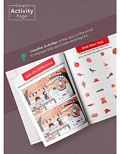 Image of TARGET PUBLICATIONS Small Two Line Notebook 76 Pages 15.5 x 19 cms Hard Cover with Label | Two Line Ruled Notebooks for Kids | Double Line Notebooks for Writing | Pack of 9