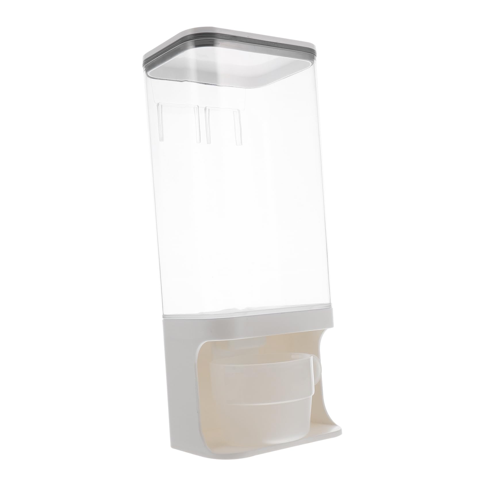 BESPORTBLE Pet Food Storage Wall-mounted Food Dispenser Sealed Containers for Cats Dogs Long-term Freshness Easy Monitoring -