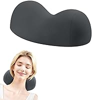 Vista 10 de Almohada cervical pequeña para el cuello, almohada de doble bola para aliviar el dolor cervical y la presión, suaves almohadas de apoyo de espuma