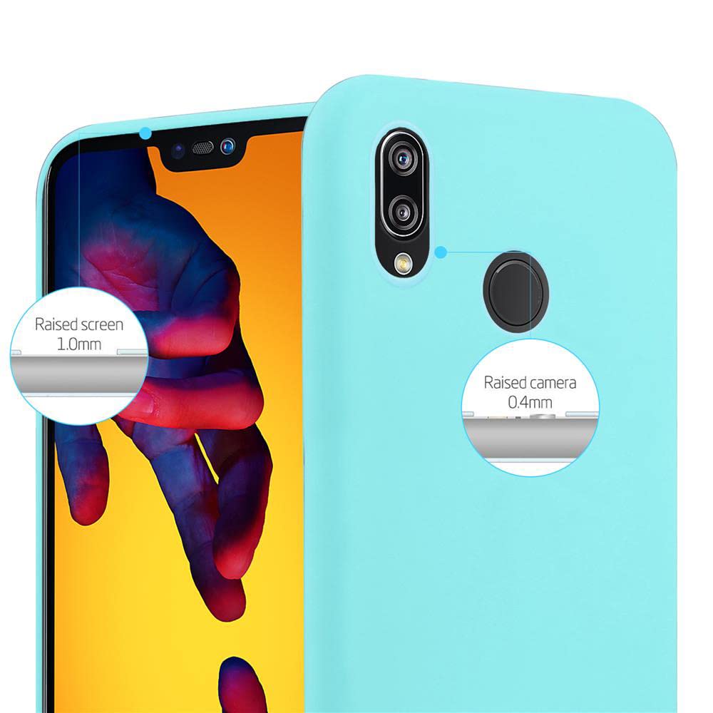 CADORABO - Custodia Compatibile Con Huawei P20 Lite 2019 / Nova 5i In Candy Rosso - Coperchio Protettivo In Silicone Tpu Flessibile