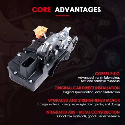 Image of cciyu Front Left+Front Right Door Lock Actuator Compatible for Buick Allure 2005-2009,for Buick Lacrosse 2005 06 07 08 2009 Door Lock Latch Actuator, Replace 931-312,931-313