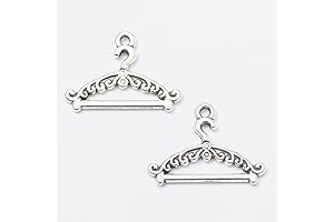 Dainty 100Pcs Coat Hanger Charms