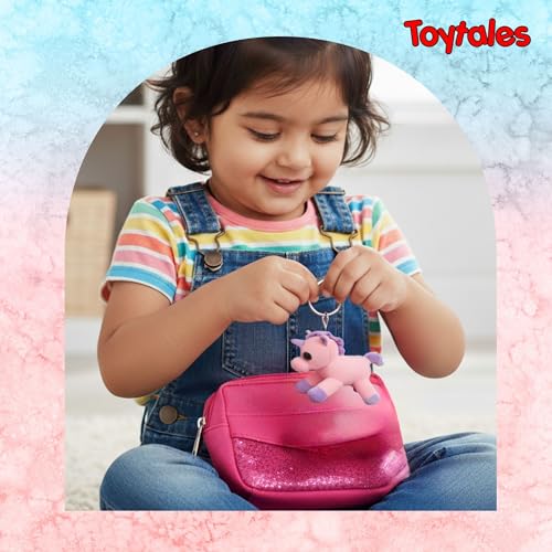 Image of TOYTALES Soft Toy Combo Pack Cute Lion & Pink Unicorn Plush Stuffed Animals for Kids, Huggable Cuddly Soft Toys for Girls & Boys, Birthday & Baby Shower Gift (Pack of 2)