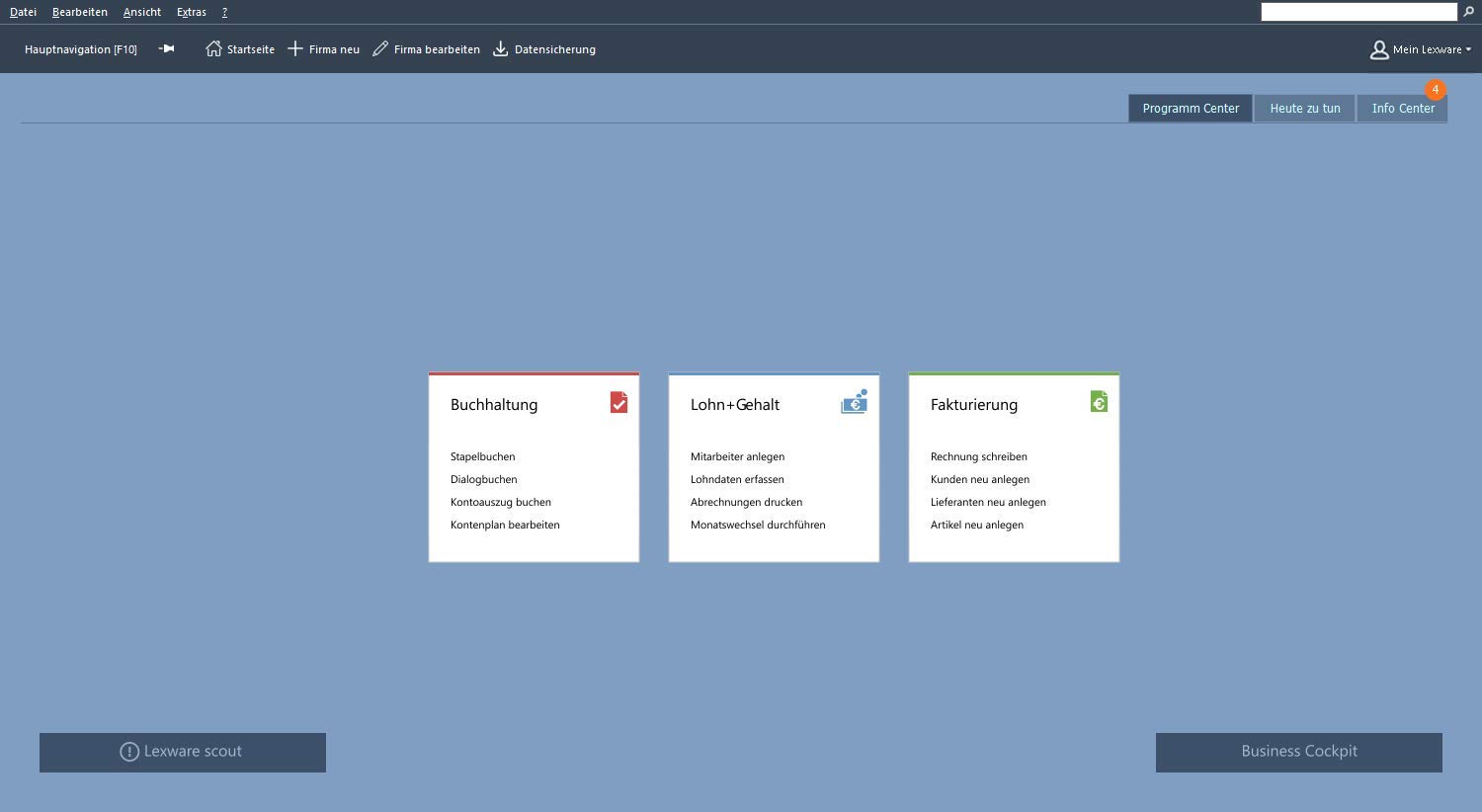 Lexware financial office 2021 Basis-Version Minibox Jahreslizenz für Freiberufler Windows 8.1