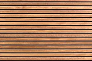 DWELLSINDIA Self Adhesive Wallpaper Peel & Stick, Waterproof, Scratch Resistant (41cm x 244cm) (Horizontal Strip Wood Design)