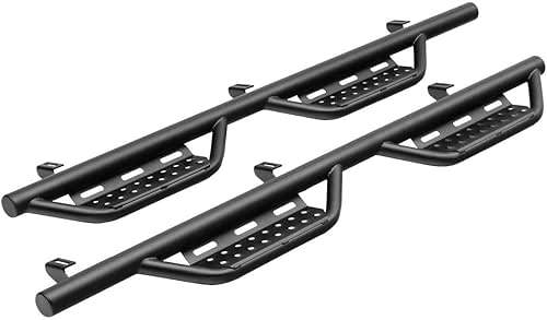 N-Fab Nerf Steps RS | Textured Black, Cab Length |