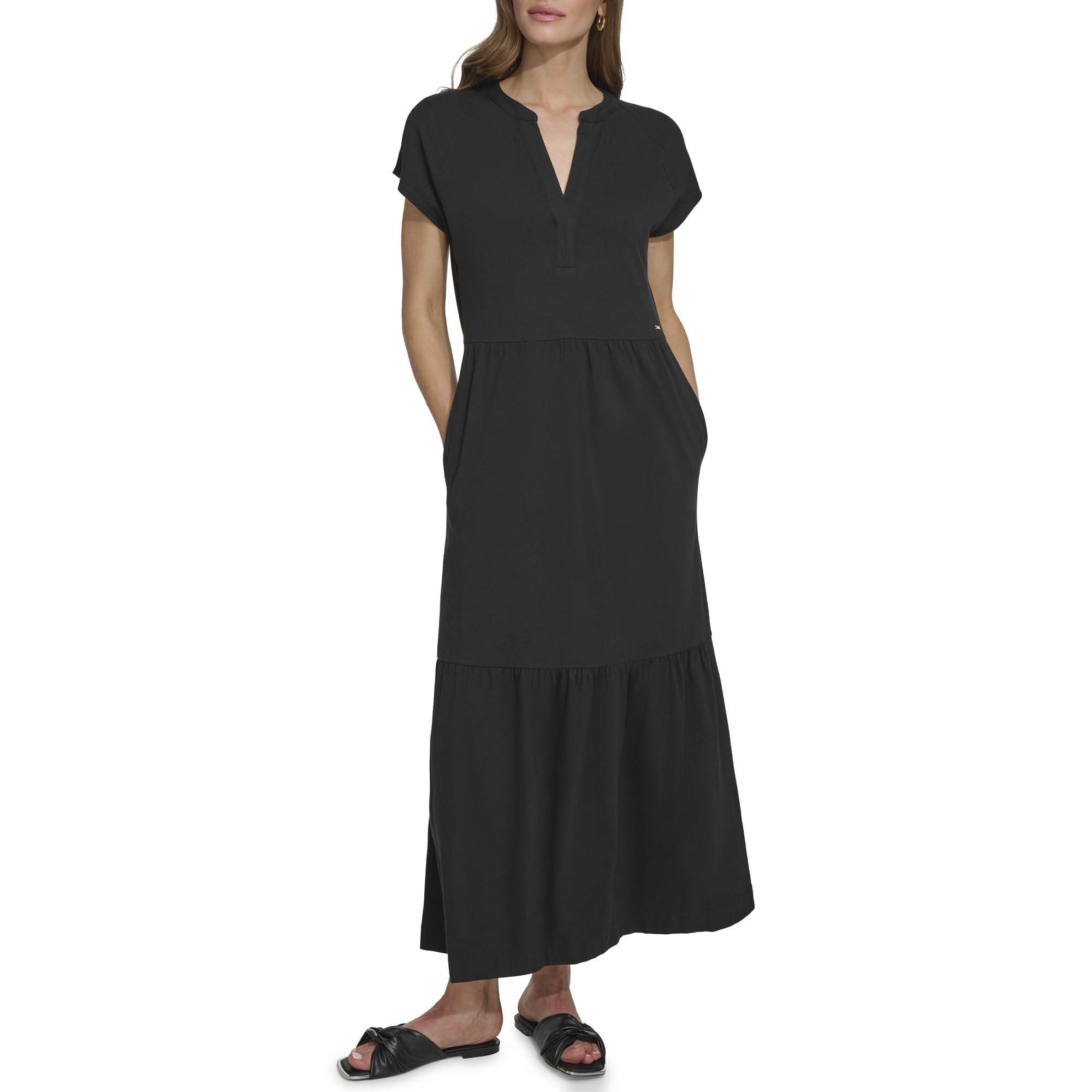 

                                                    DKNY Women's Dresses Dress, Black, M
