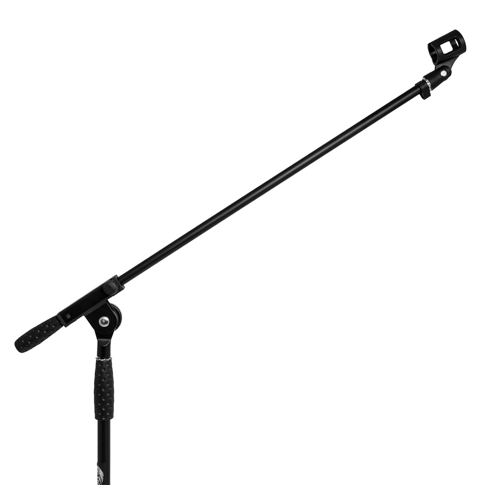 TIGER MCA7-BK Asta a Giraffa per Microfono con Clip Standard per Microfono da 5/8", Nero