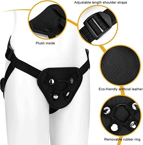 Conjunto de alças para iniciantes Real Feel Dillos para mulheres usarem em homens Cinto de alças aju