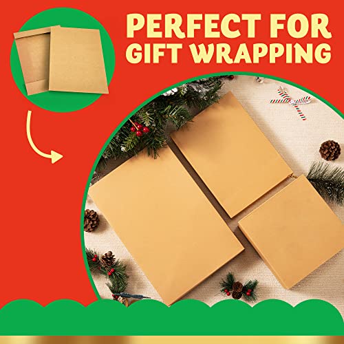 Joyin 10668 12 Pieces Brown Kraft Cardboard Boxes Gift Wrap thumb #3