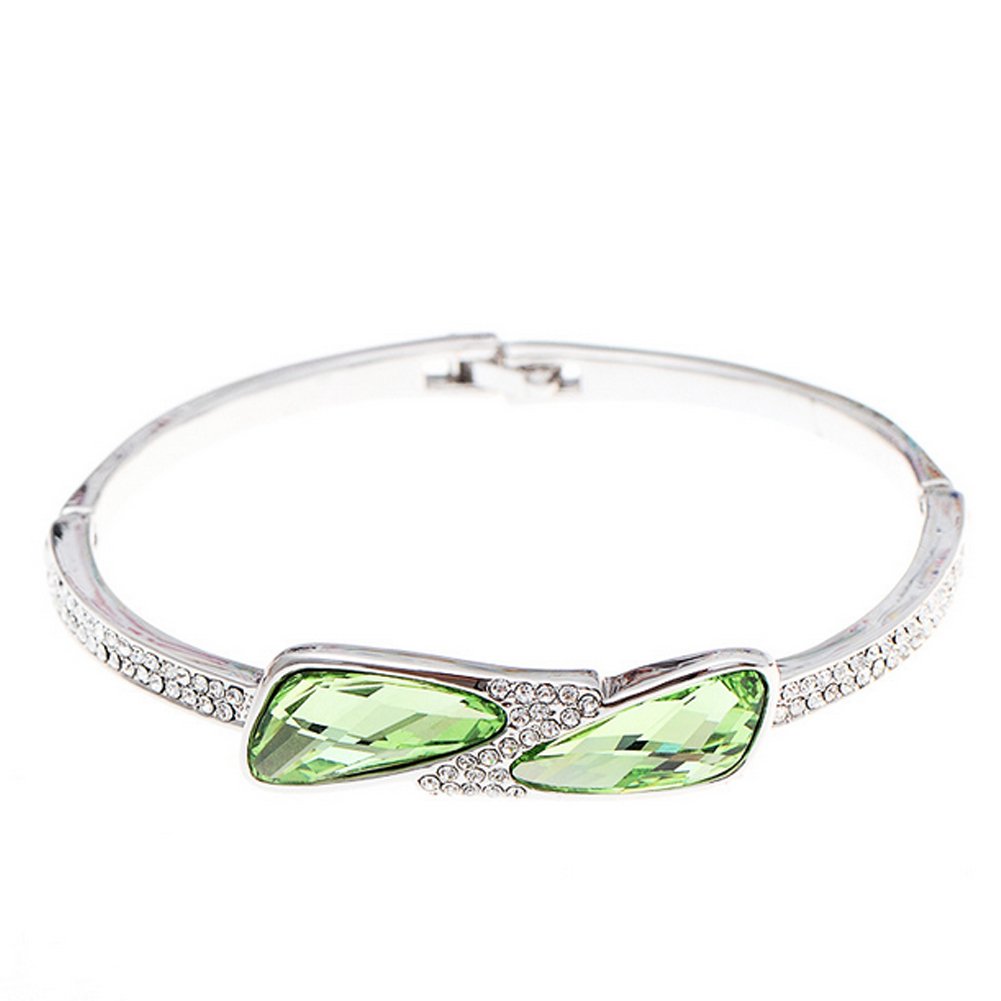 Hey♥Lady Women Fashion Contracted Joker Crystal Bracelet the Lake of Reflect Moon