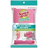 3M お風呂掃除 スポンジ 洗剤不要 凹みのある形 スコッチブライト バスシャイン BN-01