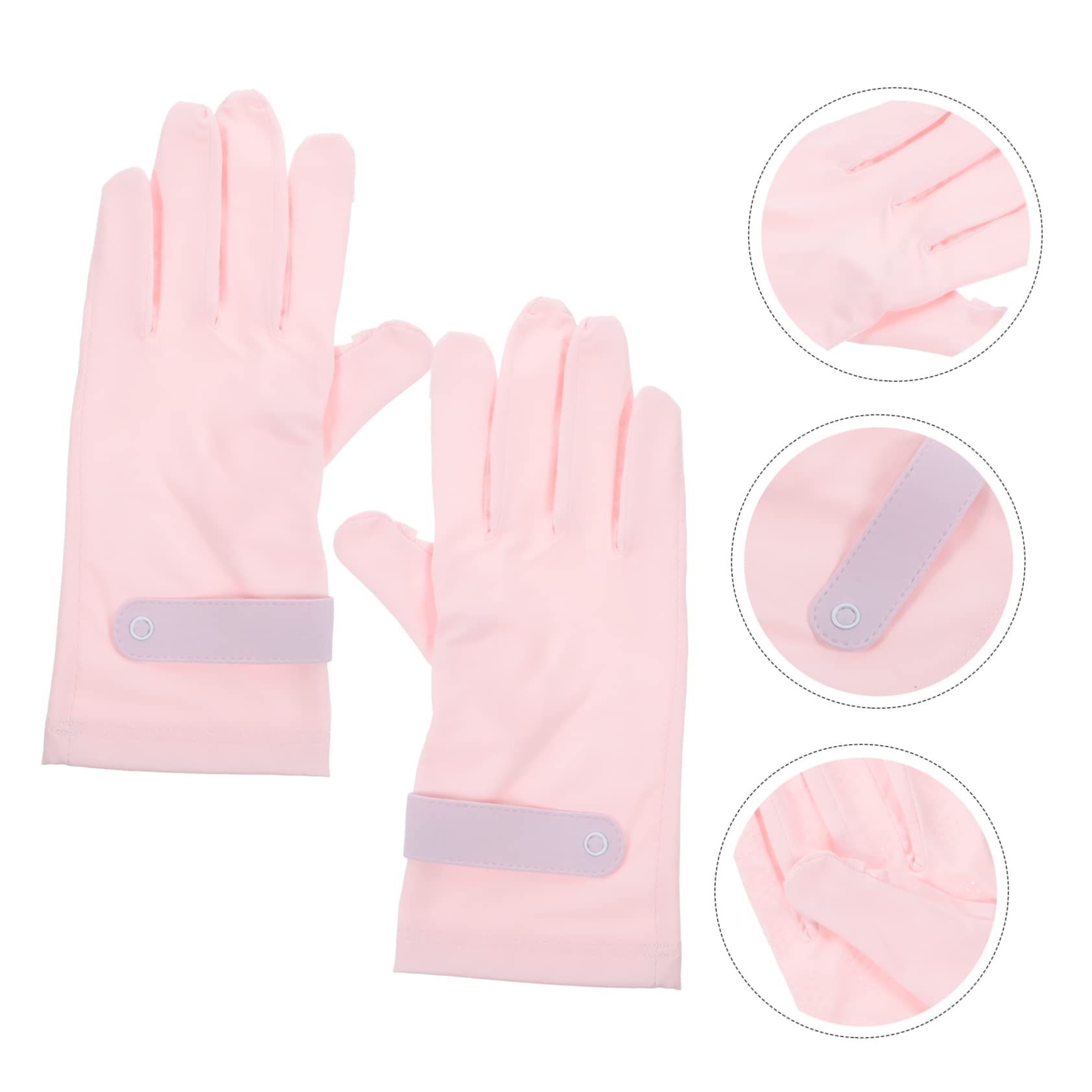 VANZACK 1 Pair Breathable UV Protection Gloves for Women Portable Ice Cycling Driving Gloves Slip Lightweight Summer Comfortable Fit for Outdoor Activities