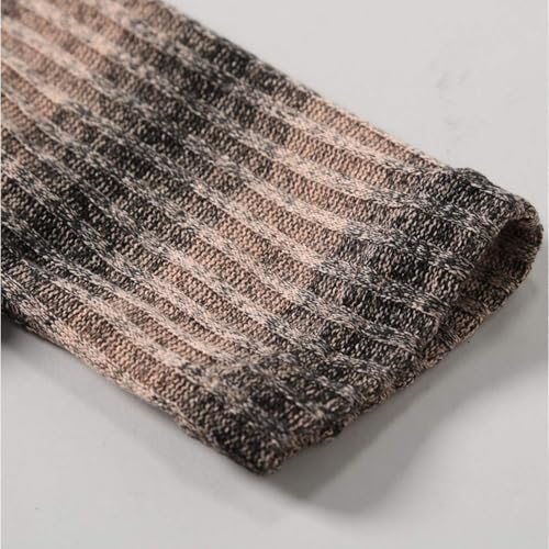 Men's Striped Crew Neck Sweater Long Sleeve Pullover Sweaters Slim Fit Knit Sweater Casual Pullover Warm Winter Tops4