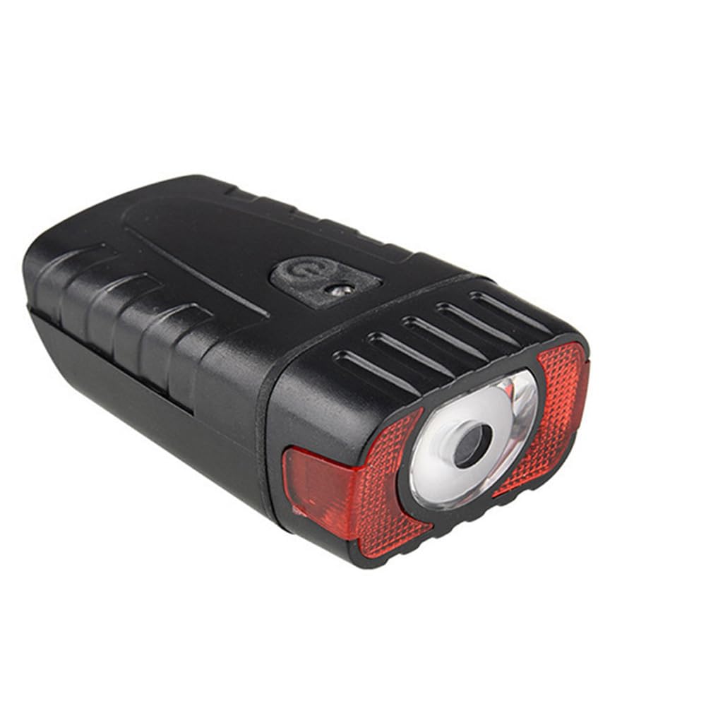 Fari per Bicicletta con Ricarica USB, Illuminazione Intelligente fotosensibile per Ciclismo all'aperto, Corsa Notturna e luci per Casco.