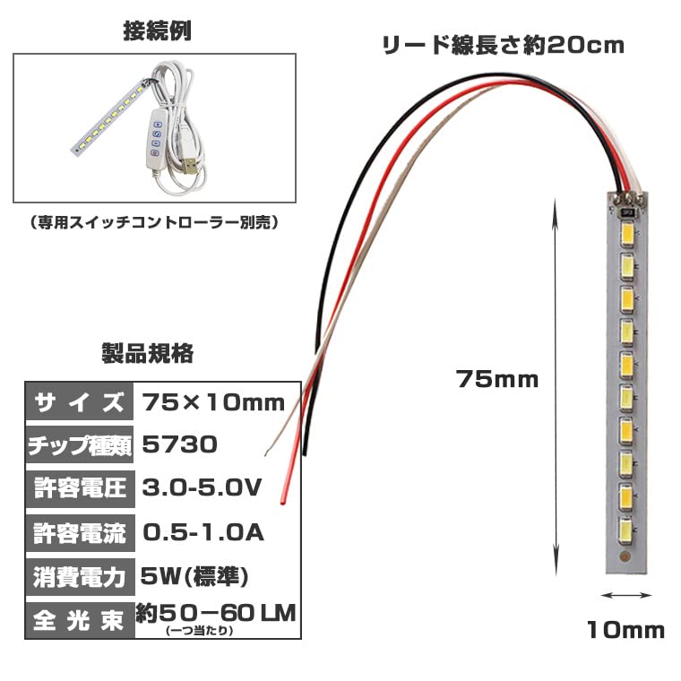 ERD6419WA LEDユニット 5個セット Amazon.co.jp: バラエティ本舗 LED ユニット モジュール 双色 長方形