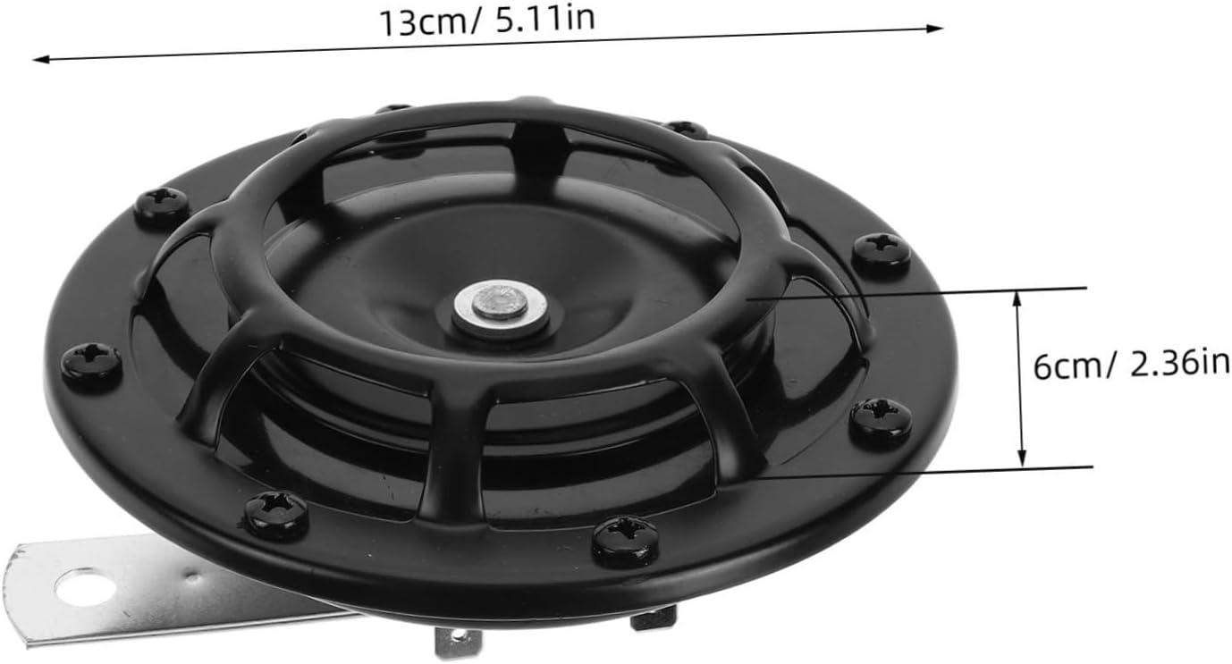 Cabilock 1pair Loud Motorcycle Horn Electric Horn for Motorbike Tones Car Compatible Sound Upgrade for Scooters and
