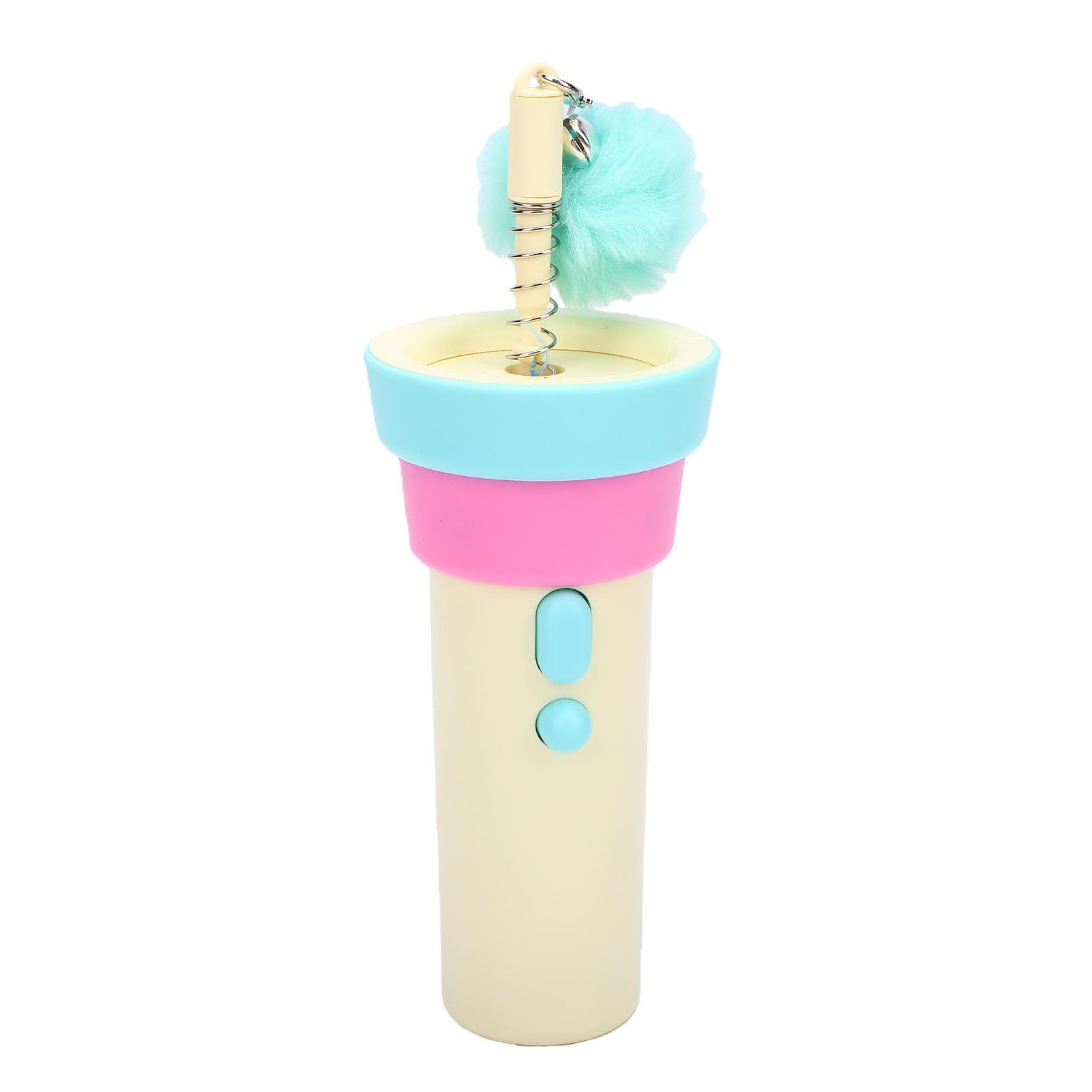Zunate Jouet Lanceur électrique Interactif pour Chat, avec Moteur à Faible Bruit et Accessoires Souples, adapté aux Chatons Actifs