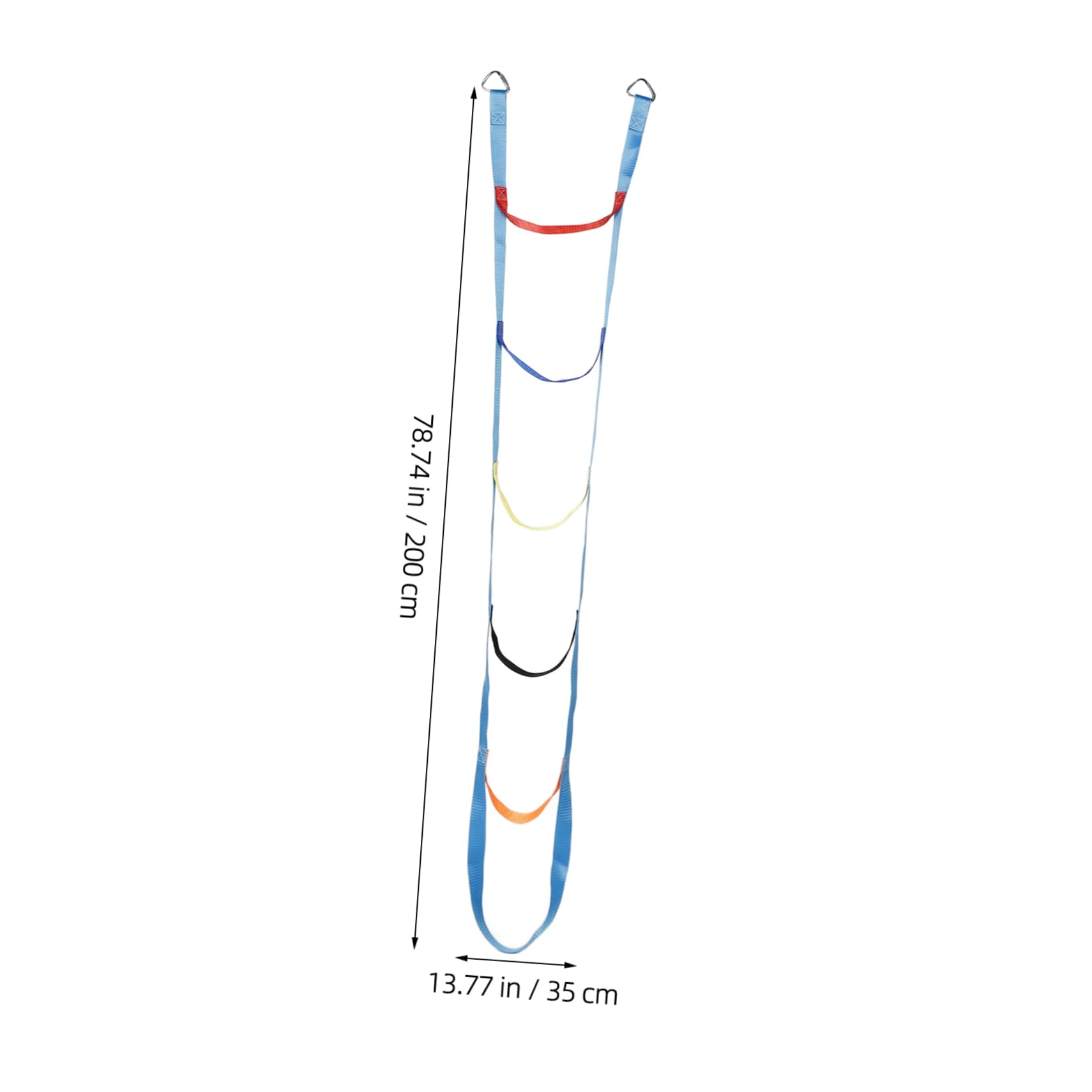 DECHOUS Climbing Rope Ladder for Boys and Girls 2-in-1 Playset Easy to Assemble Soft Climbing Rope for Outdoor Indoor Activities