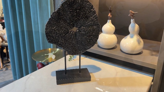 Escultura Abstracta Moderna de Arte Negro para Decoración miniatura 7