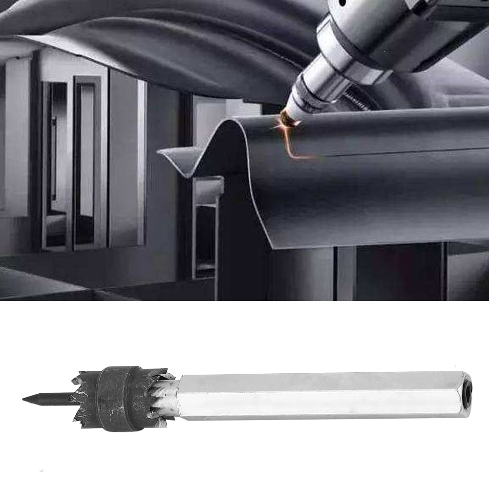 ANKROYU Spot Weld Cutter, High Speed Steel Hex Shank Electric Power Tool Accessories, Spot Weld Remover, Spot Weld Drilling Drill for Cast Iron Alloy Steel (3/8in)