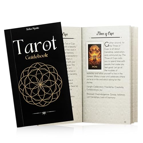 Soha Mystic Tarot Cards With Guide Book For Intuition And Spiritual Protection - Unique & Vibrant Learning Tarot Cards Deck With Original Archetypes thumb #5
