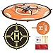 STARTRC Drone Landing Pad, RC Hélicoptère Piste Pliable d'atterrissage pour DJI Air 2S / DJI FPV/DJI Mavic 2/Mavic Air 2/ Mavic Pro Platinum/Mavic Mini/Mavic Mini 2(80CM)